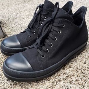 Rick Owens Ramones DRKSHDW Canvas